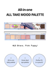 Peripera *Maltese* All Take Mood Palette #16 Bravo Pink Puppy - Olive Kollection