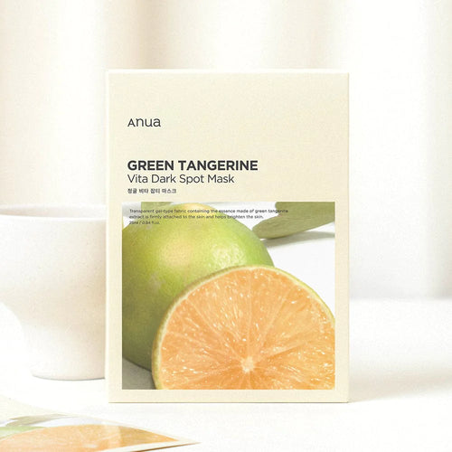 Anua Green Tangerine Vita Dark Spot Mask - Olive Kollection