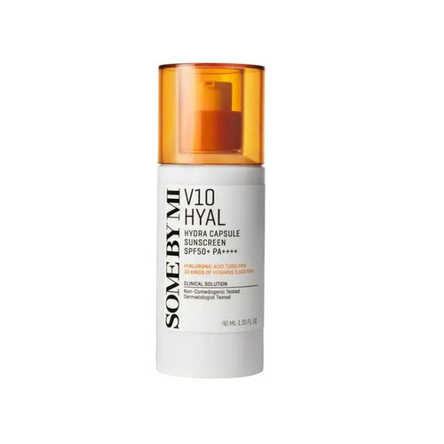 Some By Mi V10 Hyal Hydra Capsule Sunscreen - Olive Kollection