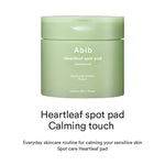 Abib Heartleaf spot pad Calming Touch - Olive Kollection