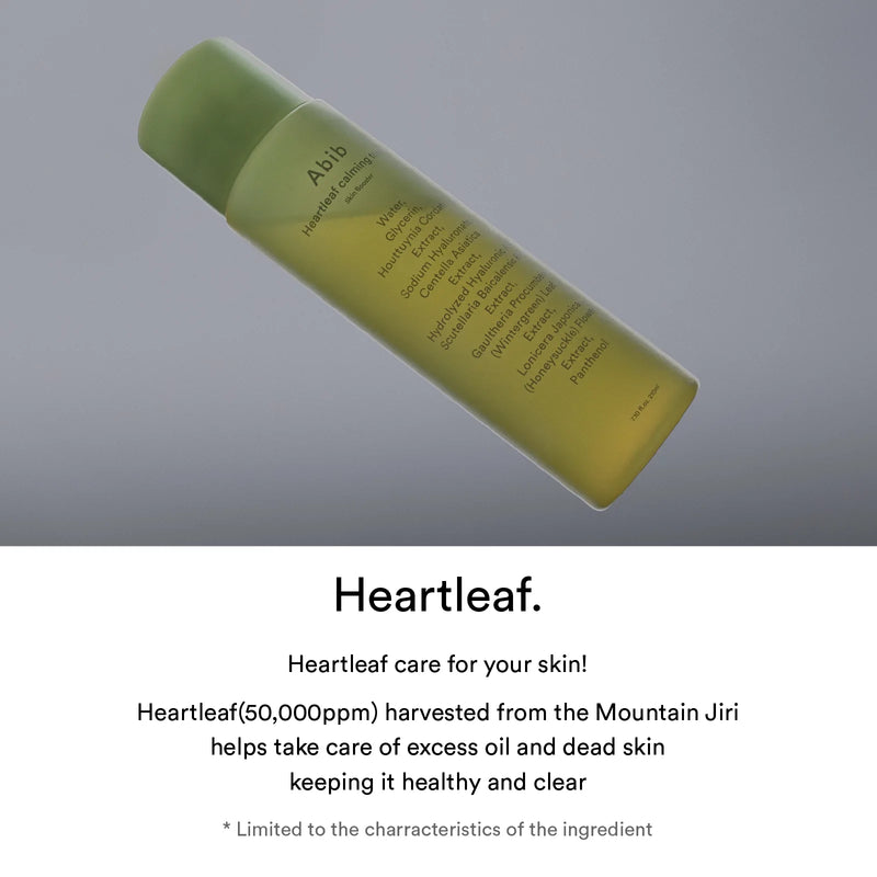Abib Heartleaf calming toner Skin booster - Olive Kollection