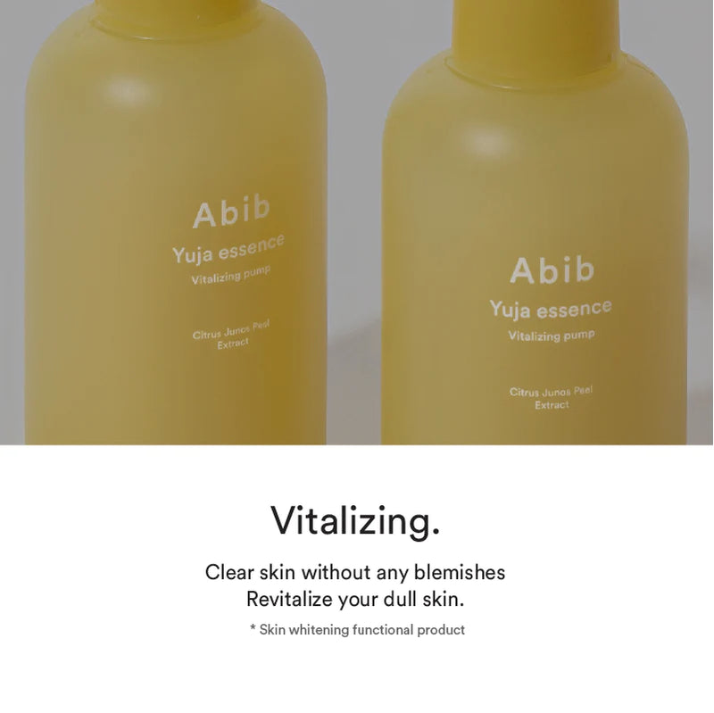 Abib Yuja Essence Vitalizing Pump - Olive Kollection