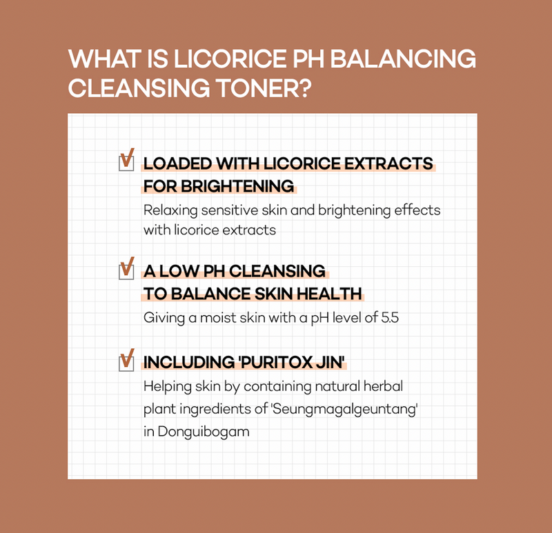 Acwell Licorice pH Balancing Cleansing Toner - Olive Kollection