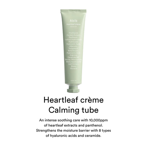Abib Heartleaf Creme Calming Tube 75ml - Olive Kollection