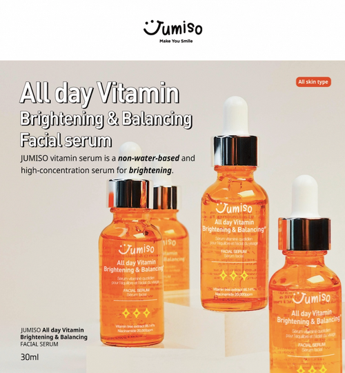 Jumiso All Day Vitamin Brightening & Balancing Facial Serum - Olive Kollection