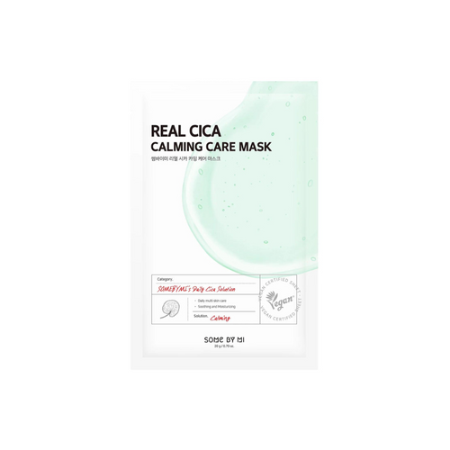 Some By Mi Real Cica Calming Care Mask 1ea - Olive Kollection