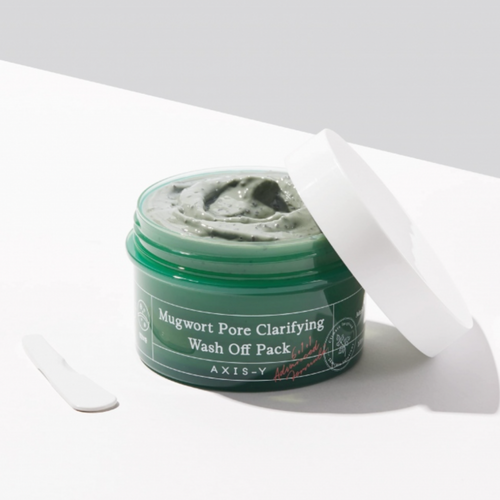 Axis-Y Mugwort Pore Clarifying Wash Off Pack - Olive Kollection