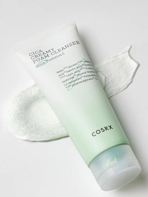 Cosrx Pure Fit Cica Creamy Foam Cleanser 150 ml - Olive Kollection